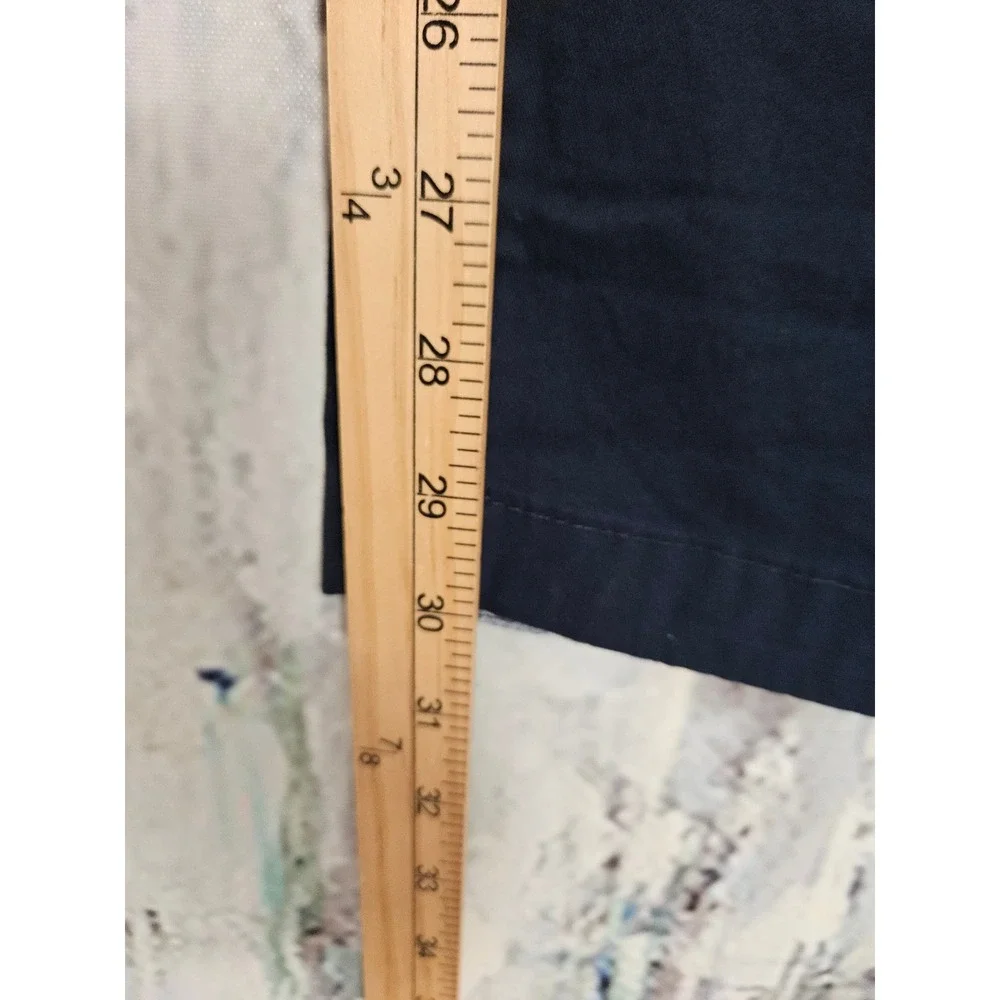 Chubbies Mens Navy Blue The Armadas Original Stretch Twill Pants Small